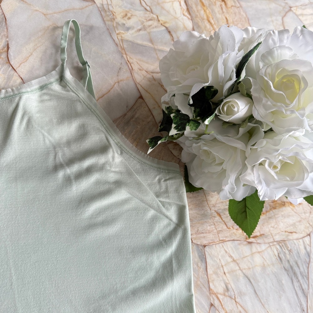 Ann Taylor Light Green Basic Spaghetti Strap Cami… - image 6